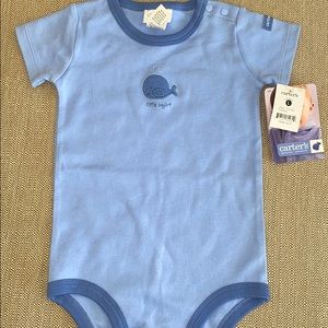Carter’s onesie. 100% cotton. Size 6-9 mon…